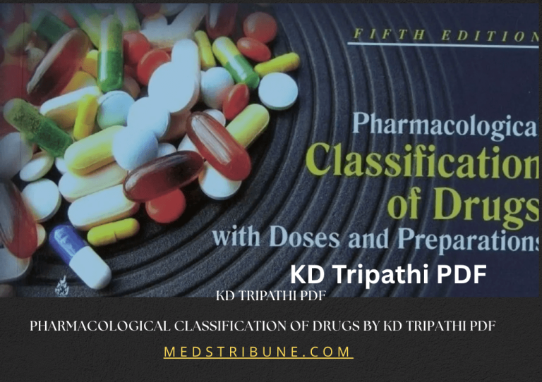 Pharmacological Classification of Drugs by KD Tripathi PDF